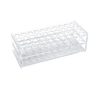 Clear Lab Tube Holder Bracket Tests Tubes Holder Stand Desktop Glass Rack Tests Tubes Stands Tube Display Stand Rack