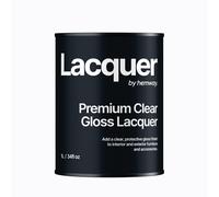 Clear Lacquer 1 Litre UV Multi-Surface Sealant, Interior & Exterior, Protection, Top Coat, Water-Based, Fast Drying Hemway Gloss 1L