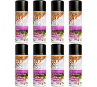 Clear Lacquer Spray Protects & Seals Multi Surface Use Matt 8 x 400ml ProKleen Clear One Size