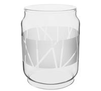Clear Lantern Globe Compatible with Coleman Northstar Lanterns 2000/2500 (pattern)