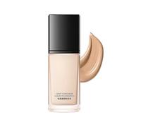 Clear Lasting Liquid Foundation Full Coverage Concealer, Light to Medium Skin, Mature Skin Liquid Makeup, Lightweight Long Lasting Color Match for Face (Natural)
