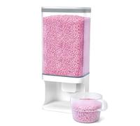 Clear Laundry Detergent Dispenser, Wall Mounted Laundry Beads Dispenser Organizer Box for Scent Booster Beads Laundry Container