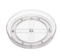 Clear Lazy Susan Turntable Organiser 22.9 cm 2 Pack
