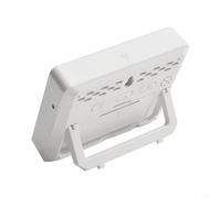 Clear LCD digits, for instant climate check, home comfort tracking, compact white design, easy setup