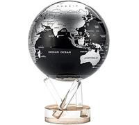 Clear Light Energy Autobiographical Globe, AR World Map with Durable Base Educational Rotating Desktop Decoration(8.5")