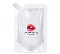 Clear Lip Gloss Base,Lip Gloss Base for DIY Lip Gloss Making Kit Smooth Hydrated Moisturized Lips,DIY Handmade Clear Lip Gloss Non-stick Lip Gloss,Moisturize Lip Gloss Base Material Lip Makeup Primers