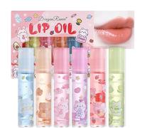 Clear Lip Gloss Sets for Teenage Girls, Lip Oil Set Hydrating Plumping Lip Balm Lip Glow Oil Kit, Moisturizing Liquid Lipstick Lip Care Set Lipgloss Make up Gifts for Women and Girls(6pcs)