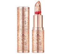 Clear Lipstick that Changes Color, Transferproof Gold Crystal Moisturizing Color Changing Lip Stick for Women, Long Lasting 24 Hours