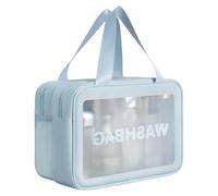 Clear Makeup Bag Handheld Cosmetic Bag Large Capacity Toiletry Bag Skincare Storage Bag Travel Wash Bag for Woman Cosmetic Bag Large Capacity Toiletry Bag Handheld Makeup Bag Skincare Organiser