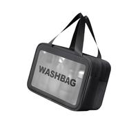 Clear Makeup Bag Handheld Cosmetic Bag Large Capacity Toiletry Bag Skincare Storage Bag Travel Wash Bag for Woman Cosmetic Bag Large Capacity Toiletry Bag Handheld Makeup Bag Skincare Organiser