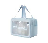 Clear Makeup Bag Handheld Cosmetic Bag Large Capacity Toiletry Bag Skincare Storage Bag Travel Wash Bag for Woman Cosmetic Bag Large Capacity Toiletry Bag Handheld Makeup Bag Skincare Organiser