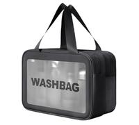 Clear Makeup Bag Handheld Cosmetic Bag Large Capacity Toiletry Bag Skincare Storage Bag Travel Wash Bag for Woman Cosmetic Bag Large Capacity Toiletry Bag Handheld Makeup Bag Skincare Organiser