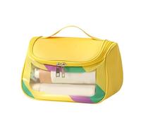 Clear Makeup Bag | Toiletry Bag Waterproof Clear Organizer Bags - Travel Cosmetic Bag, Visible Make Up Case for Weekend Getaways