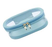 Clear Makeup Bag Travel Cosmetic Bag Large Capacity Toiletry Wash Portable Makeup Brush Holder Brush Case Large Capacity Cosmetic Travel Toiletry Case Portable for Woman