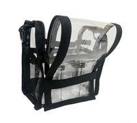 Clear Makeup Bags Large Capacity Waterproof Toiletry Wash Bag with Zipper for Travel Essentials and Gym Accessories