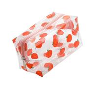 Clear Makeup Pouches Ravel Friendly Waterproof Cosmetic Bag Toiletry Case Storage Holder for Women and Girls Large Capacity Toiletry Bag