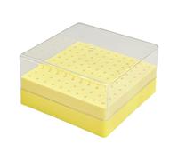 Clear Manicure Storage Box 100 Hole Drill Bit Organized Practical Manicure Case For Nails Technicians