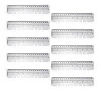 Clear Matte Binder Ruler Multipurpose Binder, A5looseleaf ruler