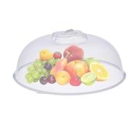 Clear Microwave Cover for Food, Microwave Plate Cover, 24CM Microwave Splatter Guard Lid, Splatter Proof Plate Guard Cover, Adjustable Steam Vent Anti-Splatter Lid for Most Plates and Bowls