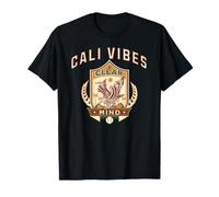 Clear Mind Retro Soaring Eagle Cali Lifestyle Freedom T-Shirt