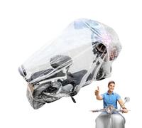 Clear Motorbike Protector - 2.5m Heavy Duty Heat Resistant Clear Covers, Waterproof Motorbike Protector | Wind Protection Scooter Coverr Outdoor Night Protections Bike Bicycle Moped Shield