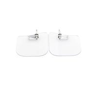 (Clear) Motorcycle Hand Guard Deflector Mount Tint Mirror Wind Case Accessories