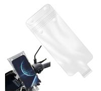 Clear Motorcycle Phone Waterproof Pouch, Touchscreen Phone Pouch, Mobile Holder Charging Port Smartphone Rain Cover, Smartphone Mount for Takeaway Riders, Road Trips, Commuting Gear