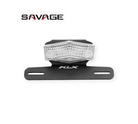 (Clear) Motorcycle Tail Tidy Fender Eliminator License Plate Holder & The Led Brake Lights For Kawasaki Klx125 D-tracker Accessories - Fender Eliminators