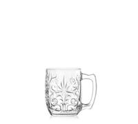 Clear Mug Tattoo Moscow Mule Mug Glassware Drinking 10.8cm H 43cl Pack Of 8