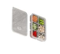 Clear Multi Section Meal Prep Container Leak Proof Ventilation Systems Refrigerator Storage Solution Home Storage Solution