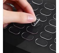 Clear Museum Gel - 300pcs Double Sided Sticky Dots, Museum Putty, Removable Poster Putty Sticky Tack for Wall Pictures Hanging No Trace Strong Adhesive Putty for Home Office Decor, Water-Repellent