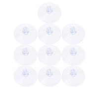 Clear Mushroom for Head Sucker Kitchen Window Wall Vacuum Adhesive Hook Suction Water Resistant Strong Sticky Hooks for Heavy Duty Hanging Clothes Towels Painting Decorative Removable Metal Utility No