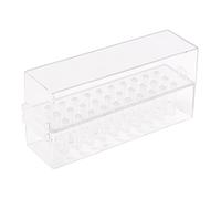 Clear Nail Drill Bit for Case 30/48 Holes Bits Holder Manicure Equipment Organizers Box Tools Organizers Nail Bit Case Holder