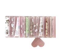Clear Nail Foil Organisers Box, Holds 10 Rolls & Stickers, Segmented Compartments for Tidy Workflow, Compact Durable 3D Printed Case for Salon, Travel & Home Use, Great for Women, Beginners & Artists