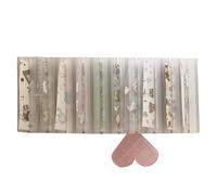 Clear Nail Foil Organisers Box, Holds 10 Rolls & Stickers, Segmented Compartments for Tidy Workflow, Compact Durable 3D Printed Case for Salon, Travel & Home Use, Great for Women, Beginners & Artists