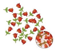 Clear Nail Rhinestones Crystal Tulips Shaped Nails Stones Flat Back Rhinestones Diamonds for Nail Art Supplies Crystals Kit for Art