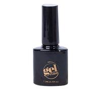 Clear Nail Top Coat 7.3mlx1pc Gel Nail Polish Set Base Coat Top Coat Glitter Color Varnish In/LED Light Curing Makeup Diamonds for Eyes (Q, One Size)