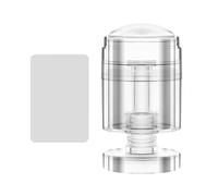 Clear Nails Art Stamper French Tip Stamp Jelly Silicone Manicures Tool French Tip Stamp Art