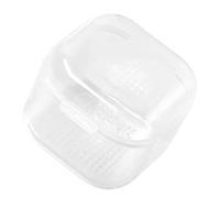 Clear Nails Tool Cleaning Box Double Layers Nails Tool Box Nails Tools Sterilizer Container Nails Supplies