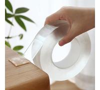 Clear Nano Gel Tape Strong Double Sided Hard As Nails Adhesive Tape 1M