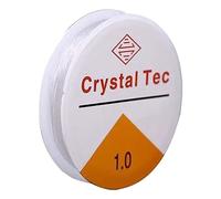 Clear Nylon Thread Invisible String, 1 mm Tarnish Resistant Jewelry Beading Wire, Invisible Bracelet String, for Hanging Decorations, Crafts and Jewelry Making