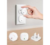 Clear Outlet Covers (40 Pack)