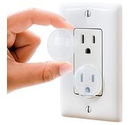 Clear Outlet Covers Value Pack 50 Count Premium Quality New & Improved Baby Safety Plug Covers Durable & Steady Pack of 50 Transparent Plugs