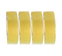 Clear Packing Sellotape Tape, 24mm x 40M, Set of 4, For Dispenser & Packing