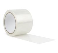 Clear Packing Tape 2 Rolls - Extra Wide 72mm x 66mtr Long Parcel Tapes | Strong Adhesive & Durable | Weather-Resistant Clear Tape for Moving, Shipping, Packaging | Ideal for Home & Office Use