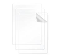 Clear Panel Boards - Rigid Craft Slabs, Polished Display Tiles | Crystal Smooth Feature System, Hard Sheet Product Structure, Photo Frame Sign Workshop Studio Table Decoration Applicat