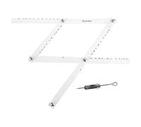 Clear Pantograph Artist Drawing Tool Folding Reducer 10 Times Scale for Maps Pictures Plans Photographs
