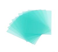 Clear PC Welding Lens Cover 10 Pack - Replacement Lens Plate for Welding Helmet - Fireproof Drop-Proof Solar Protective for Welding Mask(123 * 98mm)