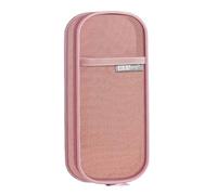 Clear Pencil Case Double Layer Pencil Case Large Capacity Pen Bag Cosmetic Brush Holder Storage Office School Large Capacity Makeup, Oh!