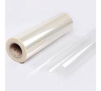 Clear Pet Film Roll 0.2mm Transparent Plastic Sheet 61cm Wide Flexible Heat Resistant Polyester Insulation Film For Crafts Diy Electronics Protective Panel 50m One Color 0.3mm*0.61m*50m